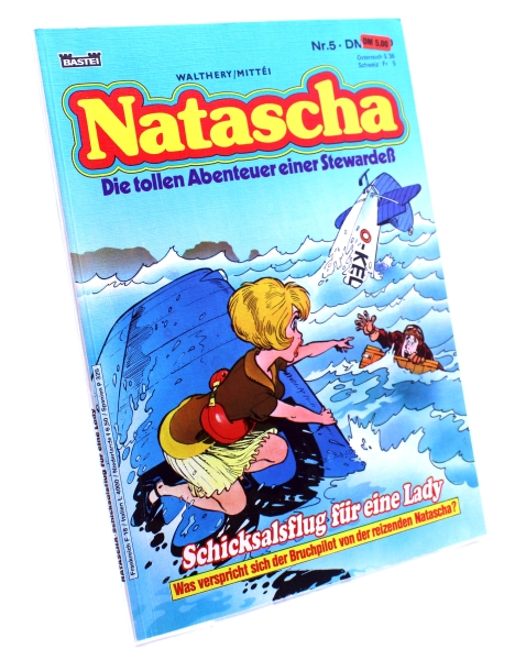 Natascha Comic Album Nr. 5: Schicksalsflug für eine Lady von Bastei